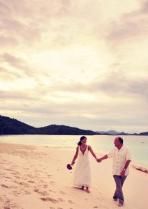 Trunk Bay sunset