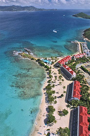 Situated on one of St. Thomas's most beautiful beaches lies Sapphire Beach Resort.