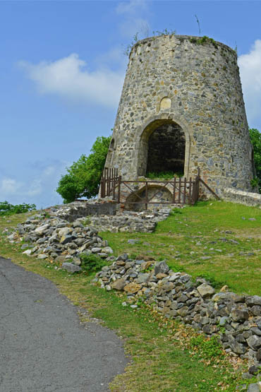 Old Sugar Mills make beautiful locations for wedding photos.