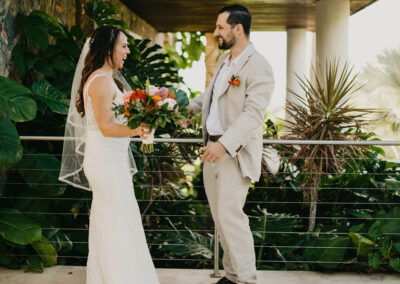 Amanda & Josh – Maho Beach Ceremony, Villa Kalorama Reception