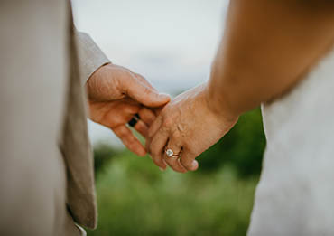 Vow renewal ceremony with kids on a tropical beach in St. Thomas US Virgin Islands.