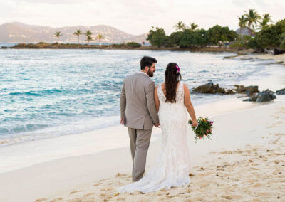 Tiffany & John – Sapphire Beach Ceremony & Reception